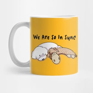 Bichon Frise Dog Cartoon Mug